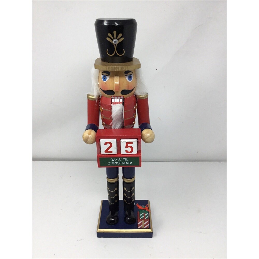 North Pole Trading Co. Nutcracker 14" Christmas 25 Days Til Christmas!